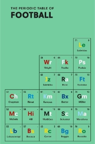 Cover of The Periodic Table of FOOTBALL