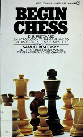 Cover of Pritchard David B. : Begin Chess