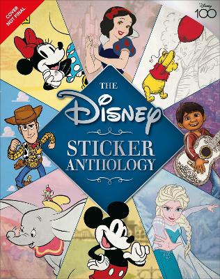 Book cover for The Disney Sticker Anthology