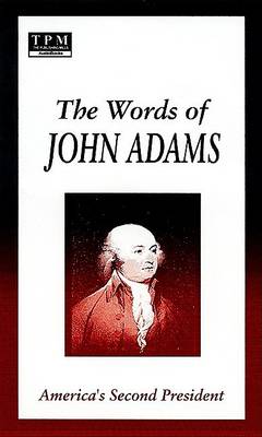 Book cover for Words of John Adams (Bkpk)