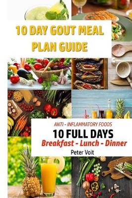 Book cover for 10 Day Gout Meal Plan Guide