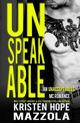 Book cover for Unspeakable