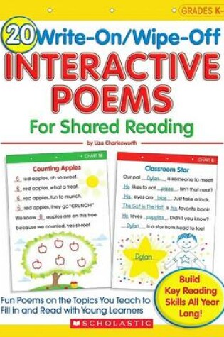 Cover of 20 Write-On/Wipe-Off Interactive Poems for Shared Reading