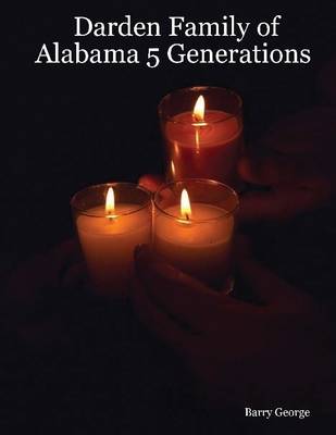 Book cover for Darden Family of Alabama 5 Generations