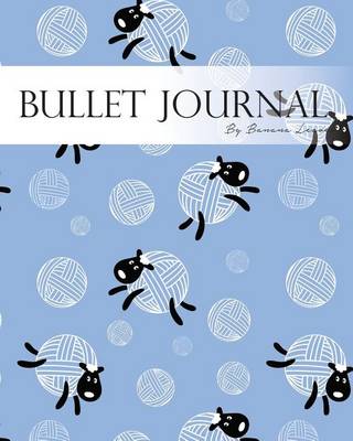 Book cover for Bullet Journal Notebook, Dotted Grid, Graph Grid-Lined Paper, Large, 8x10, 150 Pages