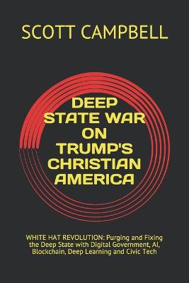 Book cover for Deep State War on Trump's Christian America