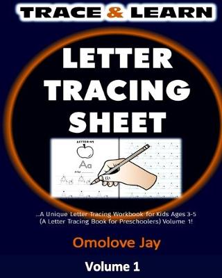 Book cover for Trace & Learn Letter Tracing Sheet