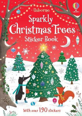 Book cover for Sparkly Christmas Trees