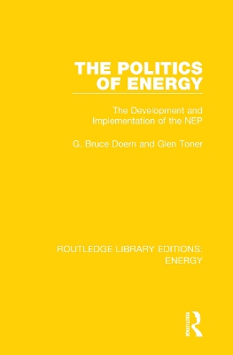 Cover of The Politics of Energy