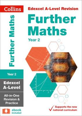 Book cover for Edexcel A-level Further Maths Year 2 All-in-One Revision and Practice