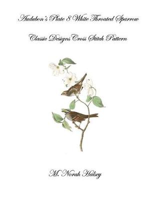 Book cover for Audubon's Plate 8 White Throated Sparrow