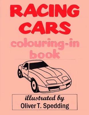 Book cover for Racing Cars Colouring-in Book