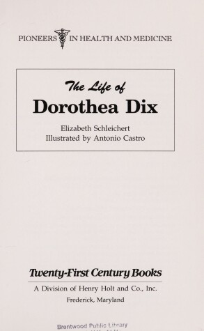 Book cover for The Life of Dorothea Dix