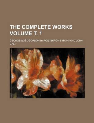 Book cover for The Complete Works Volume . 1