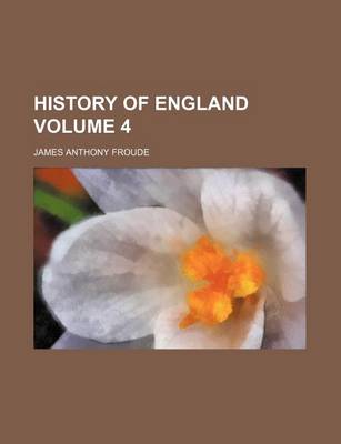Book cover for History of England Volume 4
