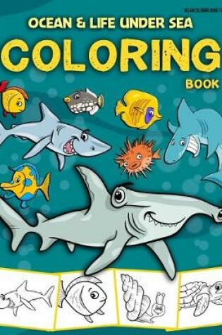 Cover of Ocean Coloring Book for Kids