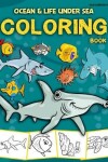 Book cover for Ocean Coloring Book for Kids