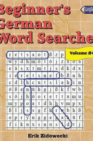 Cover of Beginner's German Word Searches - Volume 4