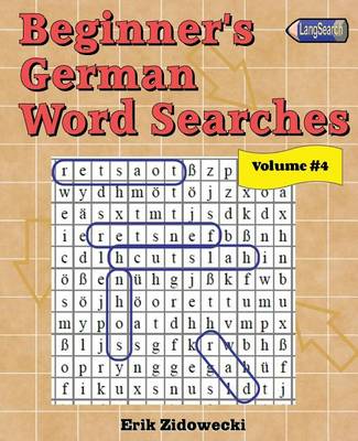 Book cover for Beginner's German Word Searches - Volume 4