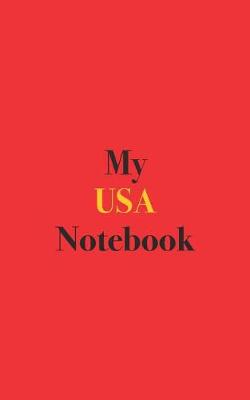 Book cover for My USA Notebook