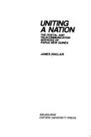 Cover of Uniting a Nation