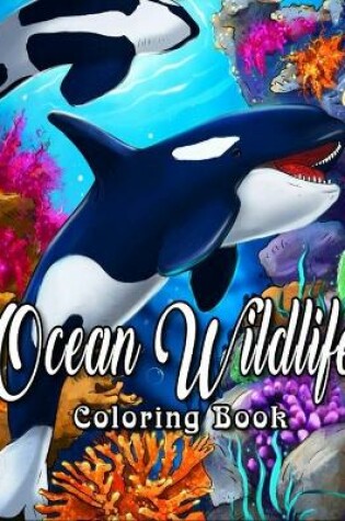 Cover of Ocean Wildlife Coloring Book