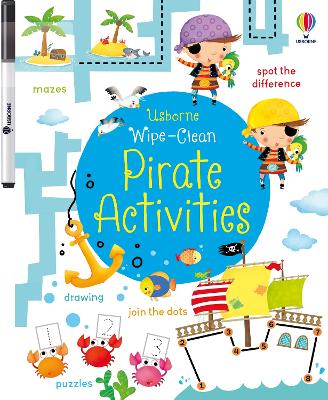 Book cover for Wipe-Clean Pirate Activities