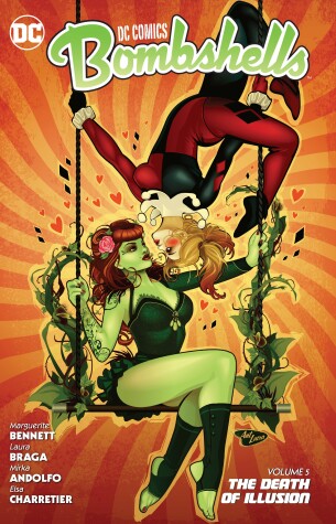 Book cover for DC Comics: Bombshells Vol. 5: The Death of Illusion