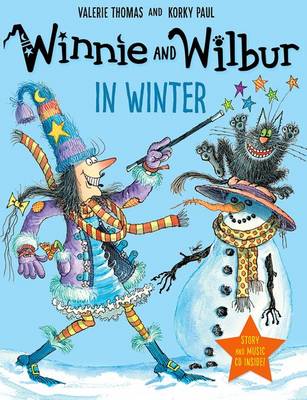 Book cover for Winnie and Wilbur in Winter and audio CD