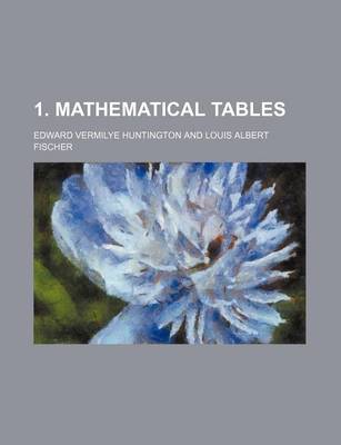 Book cover for 1. Mathematical Tables