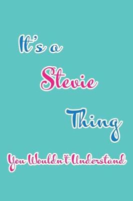 Book cover for It's a Stevie Thing You Wouldn't Understand