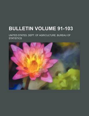 Book cover for Bulletin Volume 91-103