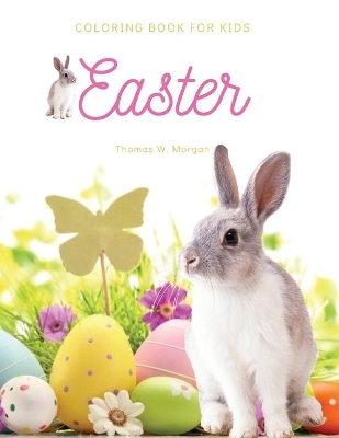 Book cover for Easter Coloring Book for Kids