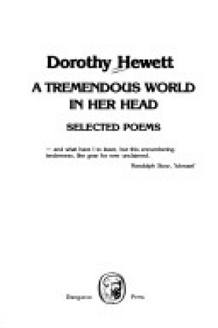 Cover of A Tremendous World in Her Head