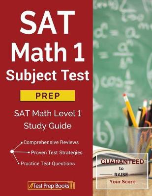 Book cover for SAT Math 1 Subject Test Prep