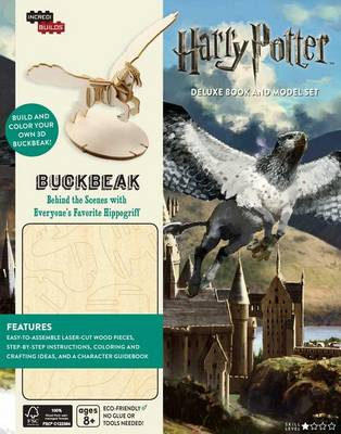 Book cover for IncrediBuilds: Harry Potter: Buckbeak Deluxe Book and Model Set