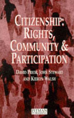 Book cover for Citizenship: Rights, Community and Participation