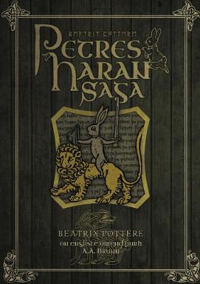 Book cover for Petres Haran Saga (The Tale of Peter Rabbit in Old English)