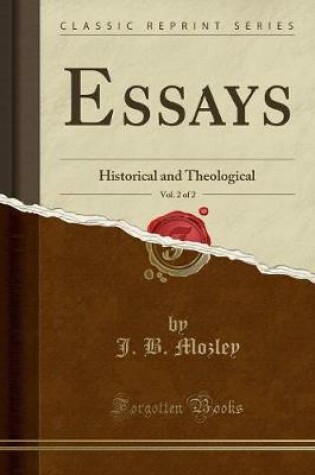 Cover of Essays, Vol. 2 of 2