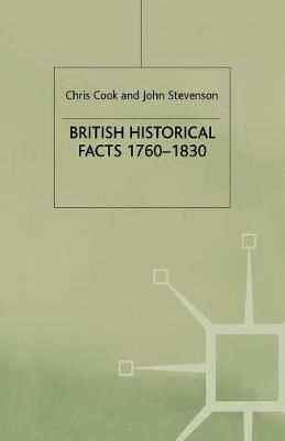 Cover of British Historical Facts, 1760-1830