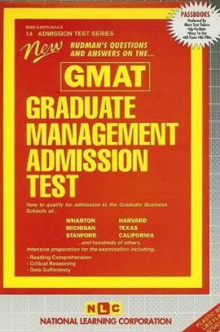 Cover of GRADUATE MANAGEMENT ADMISSION TEST (GMAT)