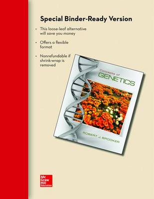 Book cover for Loose Leaf Concepts of Genetics with Connect Access Card