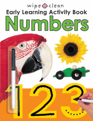 Book cover for Wipe Clean Early Learning Activity Book Numbers