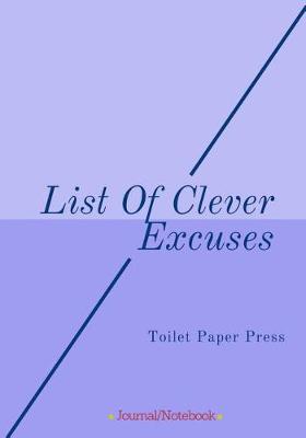 Book cover for List Of Clever Excuses