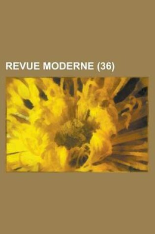 Cover of Revue Moderne (36)