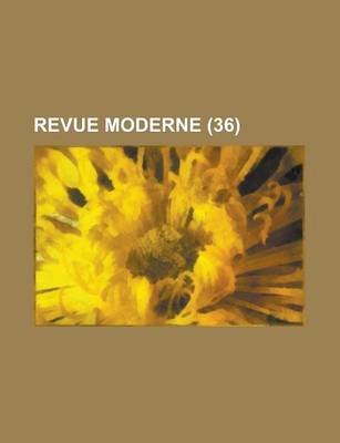 Book cover for Revue Moderne (36)