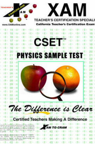 Cover of Cset Physics Sample Test