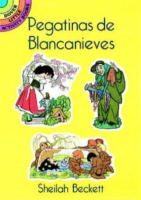 Book cover for Pegatinas De Blancanieves (Snow White Stickers in Spanish)