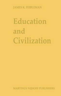 Book cover for Education and Civilization