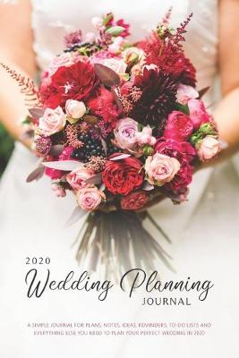 Book cover for 2020 Wedding Planning Journal